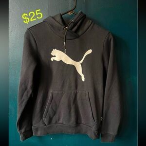 Black Puma Sweatshirt - Medium